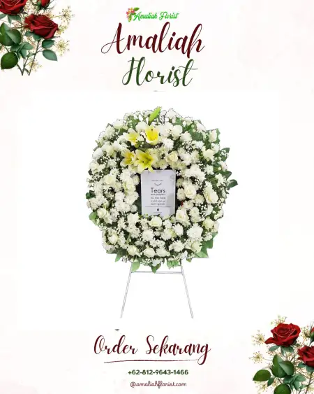 Krans Bunga Duka Ujungtebu